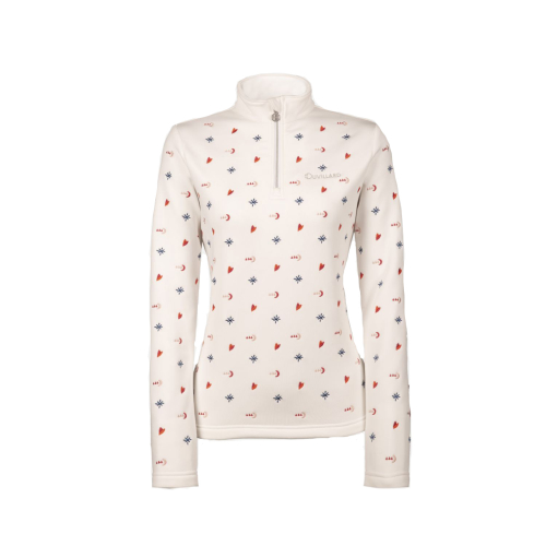 T-shirt premiere couche Duvillard Melanie white Femme