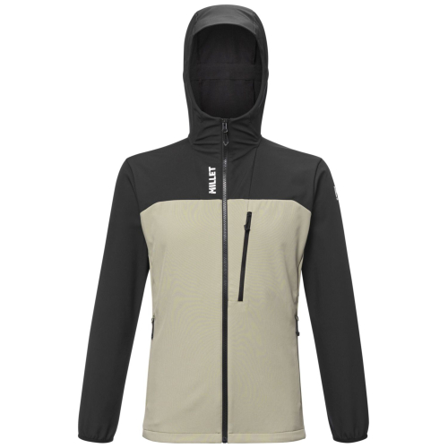Softshell Millet Seneca shield hoodie dorite black Homme
