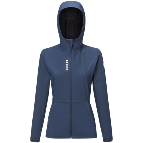 Softshell Millet Seneca shield hoodie w saphir Femme