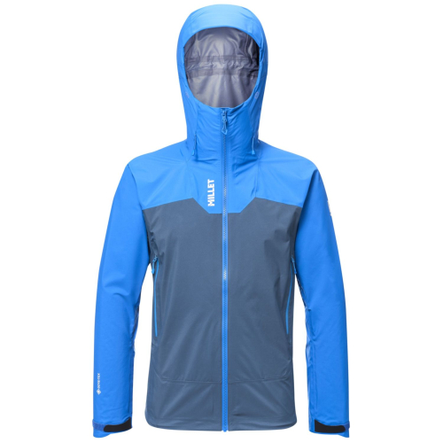 Mountaineering jacket Millet Kamet gore tex icon blue dark denim Homme