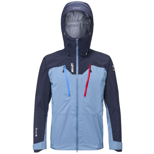 Mountaineering jacket Millet Trilogy icon gore tex prom coronet blue saphir Homme