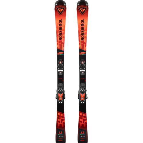Pack rossignol Hero multievent skis + nx 7 gw bindings Red Kids