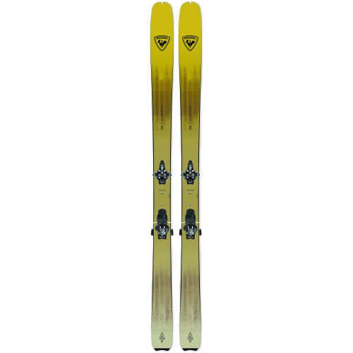 Pack skis rossignol Escaper 88 nano + fixations ht radical 10 Jaune Homme