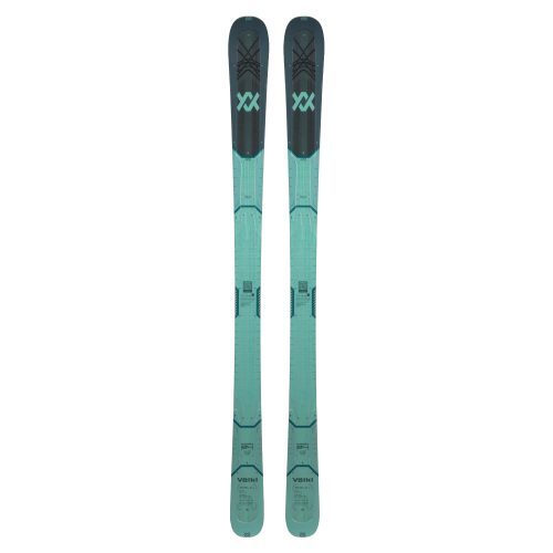 Women's Volkl Mantra 84 w flat + Squire 10 d bindings Blue ski pack