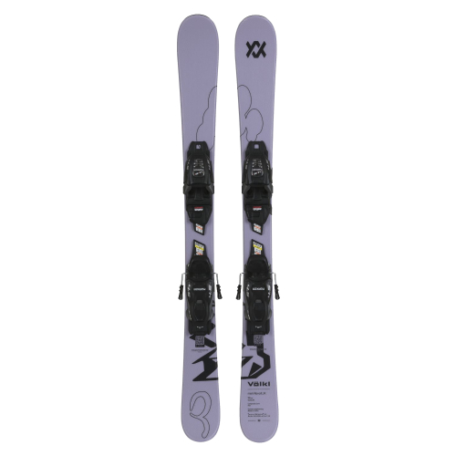 Pack ski Volkl Mini revolt junior +fixations 4.5 vmotion jr Rose Garçon