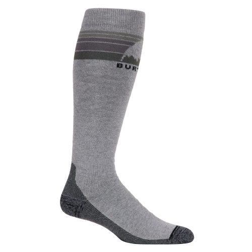 Chaussettes de ski/snow Burton Midweight Emblem gray heather homme