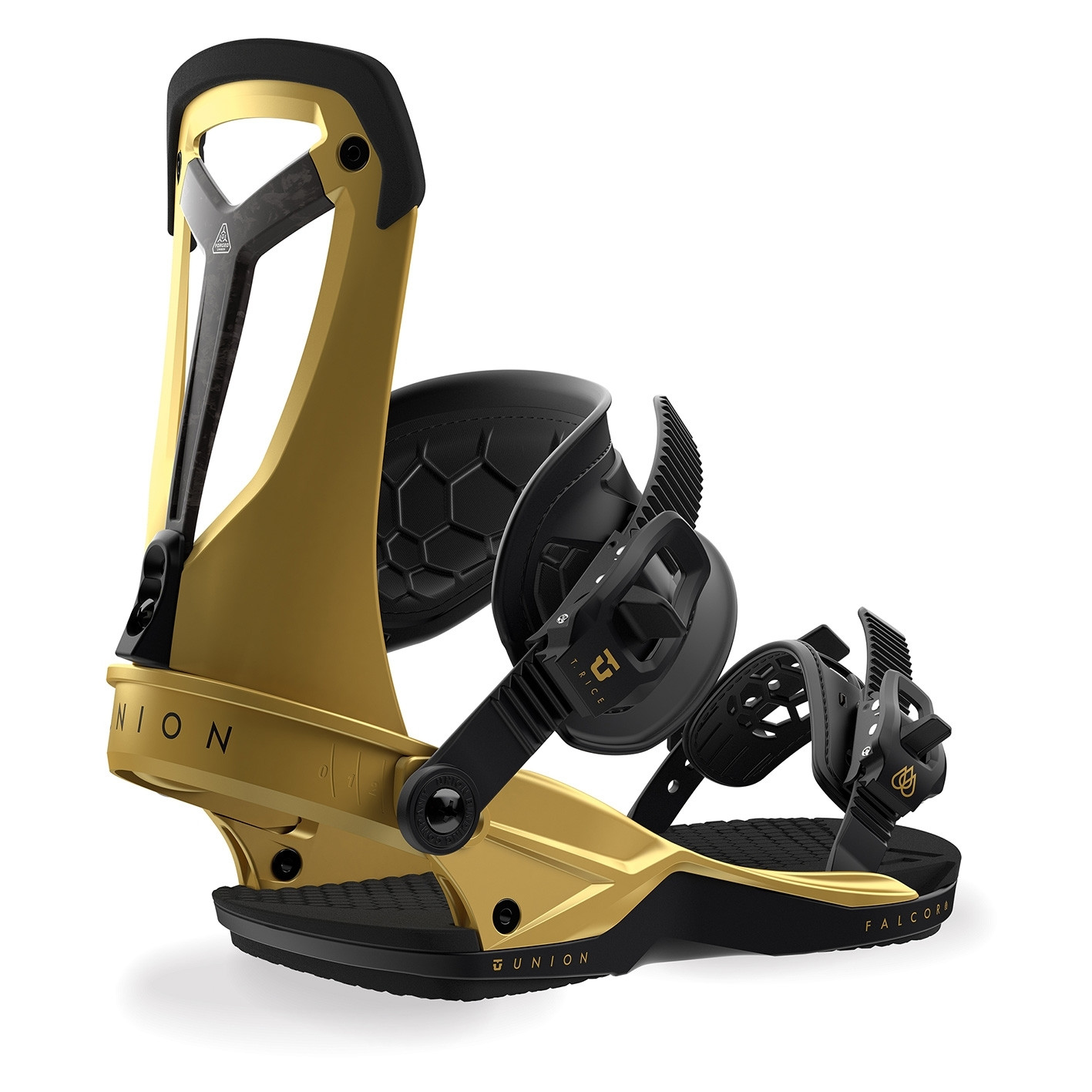 Union FALCOR Gold Snowboard Bindings Free Shipping