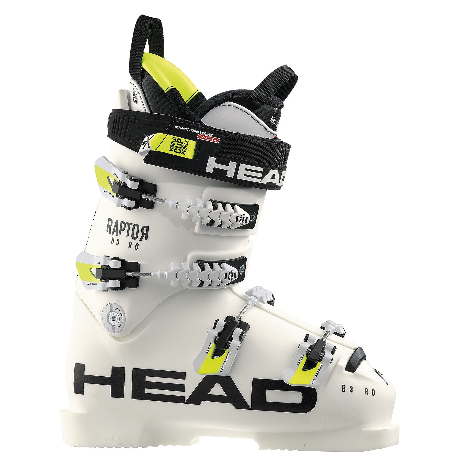 人気を誇る B3 RAPTOR Head RD Shipping! Free - Boots Ski WHITE スキー