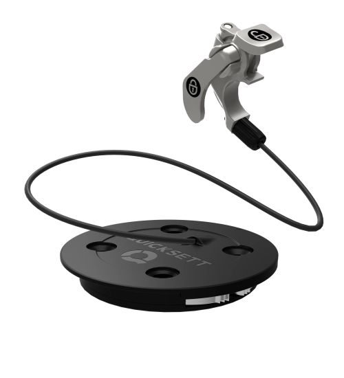 QuickSett Origin Black Line - Disque rotatif pour fixations snowboard