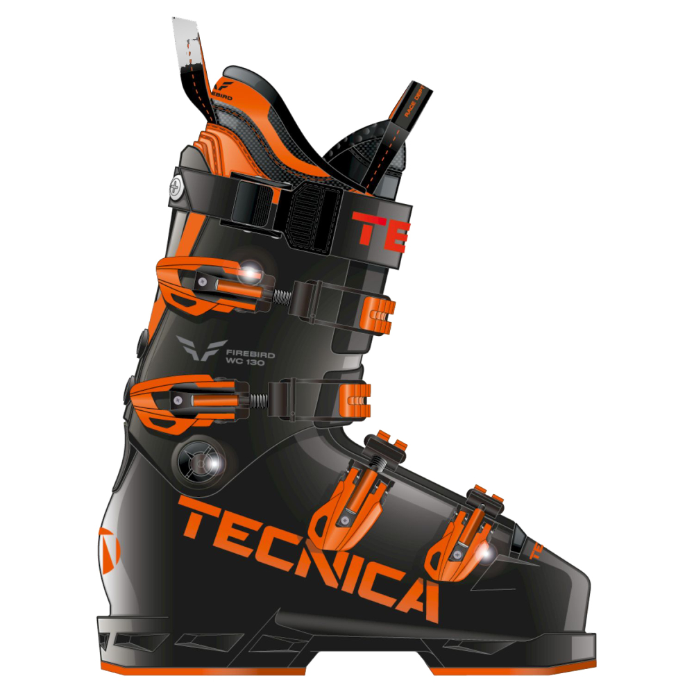 スキー 2024 TECNICA FIREBIRD WC 130 28 28.5 UK9 Ski Boots Tecnica Firebird Wc 130 Black Homme - Free delivery!