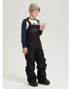 Burton Gore-Tex-Tex Stark True Black Boy's Ski / Snow Dungarees