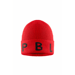 Bonnet Poivre Blanc Bini Rouge Femme