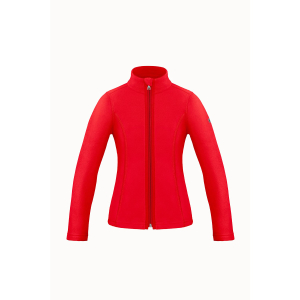 Girl's Poivre Blanc Micro Fleece Jacket 1500 Scarlet Red