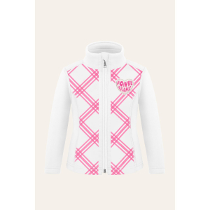 Veste Polaire Poivre Blanc Micro Fleece Jacket 1500 Cross Orchid Pink Fille