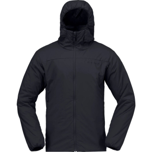 Hiking Jacket Norrona femund thermo60 Zip Hood Caviar Black Homme