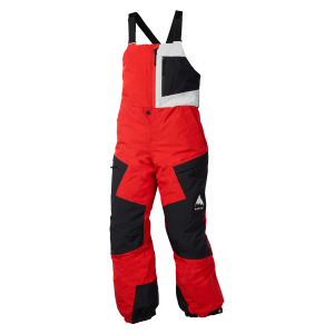 Burton Kids' Powline GORE-TEX Bib Flame Scarlet / True Black Boy's ski / snow pants