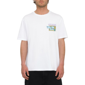 T-Shirt Volcom Frenchsurf Pw White Homme