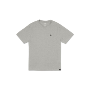 Volcom Circle Blank T-Shirt for Men, Gray