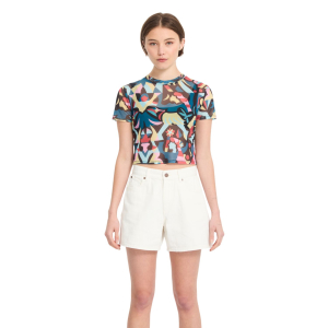 short Volcom Stoned bf Femme Blanc