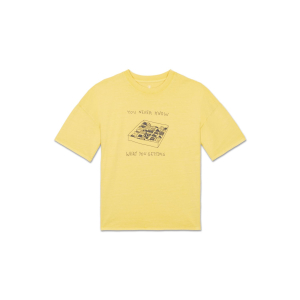 T-shirt Volcom Voltrip tee Femme Jaune