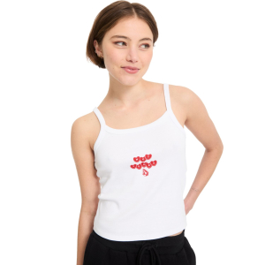 T-shirt Volcom Trippin tank Femme Blanc