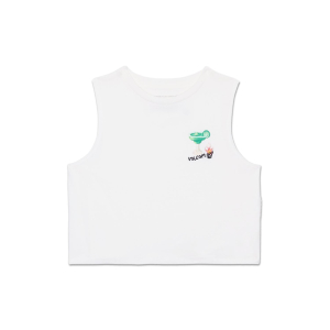 T-shirt Volcom Fa mickey mason tank Femme Blanc