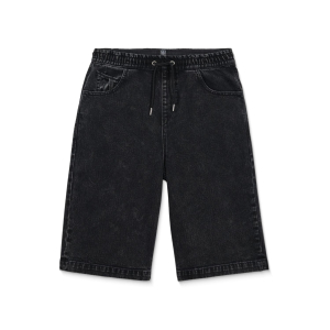 Volcom Freazy Loose Denim Shorts for Boys, Black