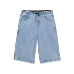 Volcom Freazy Loose Denim Shorts (ew) for Boys, Blue