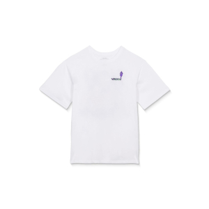 T-shirt Volcom Fa ben sanaire tee 2 Garçon Blanc