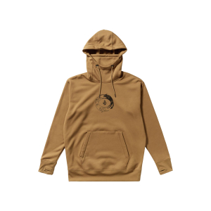 Sweat a capuche Volcom Riding hydro bronze Femme