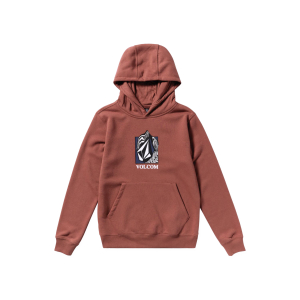 Sweat a capuche Volcom Youth essential hoodie henna Garçon