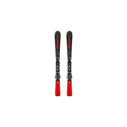 Nordica Team J R Fdt (100-140) + Jr 4.5 Fdt Black Boy's Ski Pack