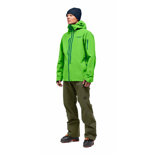 Norrona Lofoten Gore Tex Pro Men's Ski / Snow Jacket Green