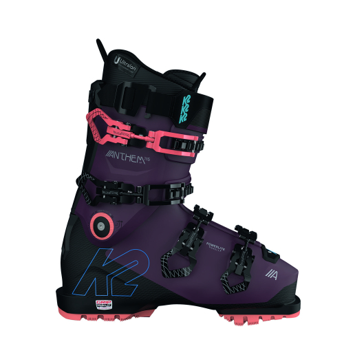 K2 Anthem 115 Mv Gripwalk Violet Black Ski Boots