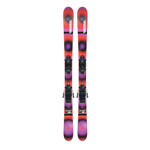 Pack Ski K2 Omen Jr + Fixations Fdt 7.0 Violet Youth