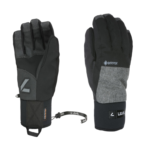 Gants de ski / snow Level Matrix Gore-Tex Noir homme