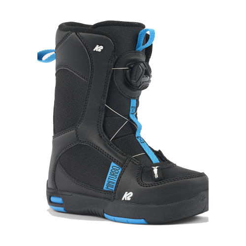 K2 Mini Turbo Snowboard Boots Black Boy
