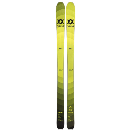 Skis Seul (Sans Fixations) Volkl Rise Up 82 Jaune Homme