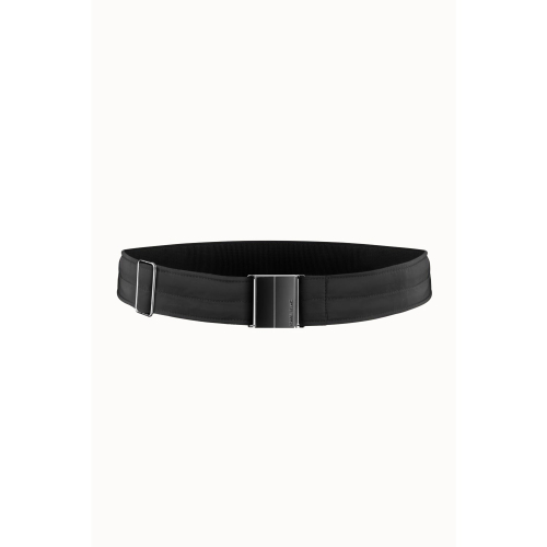 Ceinture Poivre Blanc Strap Noir Femme
