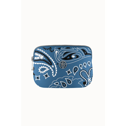 Pochette de ceinture Poivre Blanc Pouci ski pouch Bleu Femme
