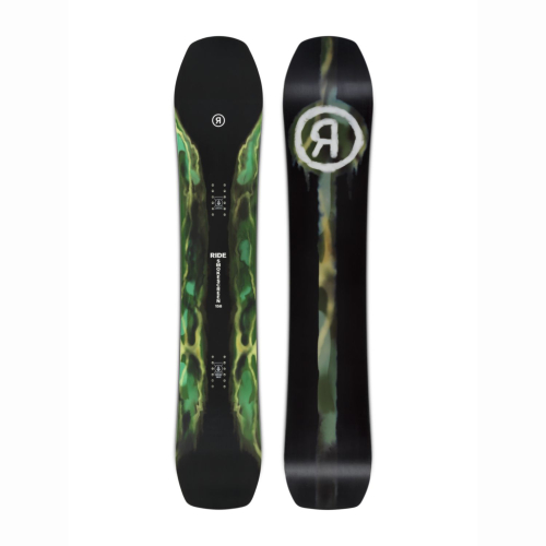 Planche de snowboard Ride Smokescreen Wide Vert Homme