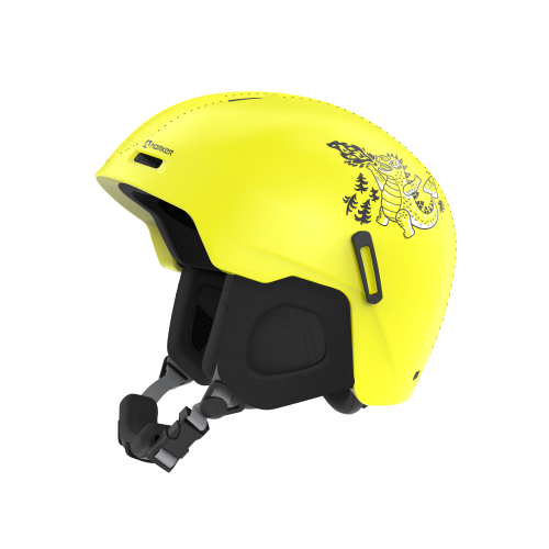 Casque de Ski/Snow Marker Bino Yellow W Water Decal Garçon