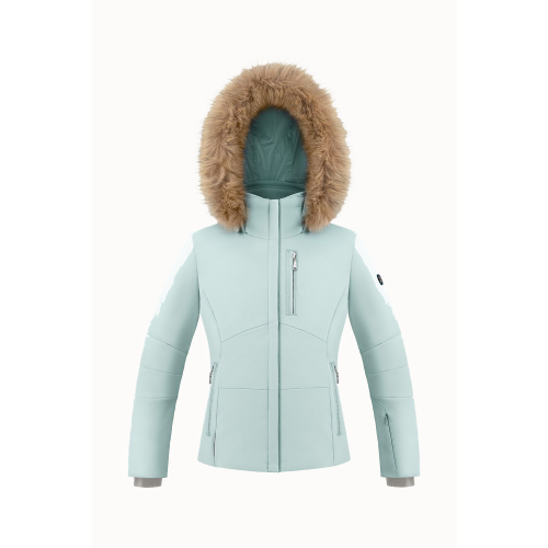 Girls' Ski / Snow Jacket Poivre Blanc Stretch Ski 0802 Aloe Blue