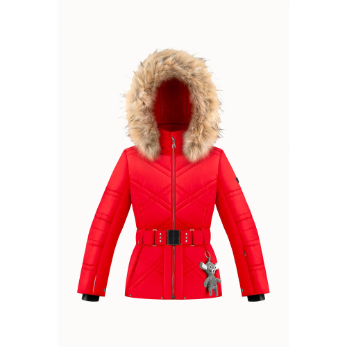 Poivre Blanc 1003 Scarlet Red Girls Ski / Snow Jacket