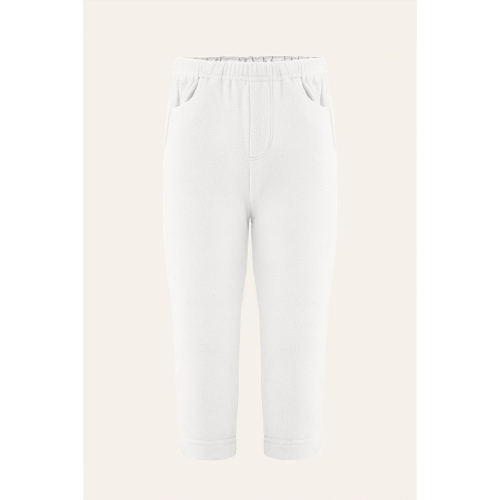 Pantalon Polaire Poivre Blanc Micro Fleece 1520 White Fille
