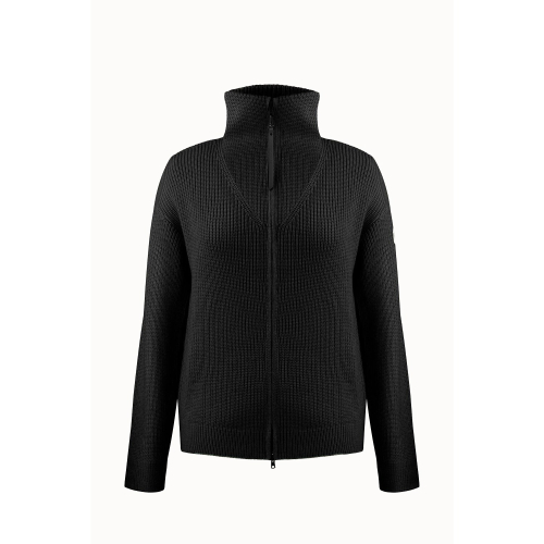 Gilet Poivre Blanc Knit Jacket 3503 Black Femme