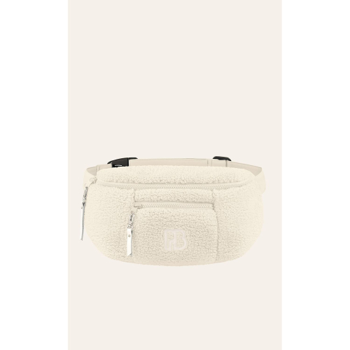 Poivre Blanc Sherpa Large Banana Bag 9091 Natural White Woman