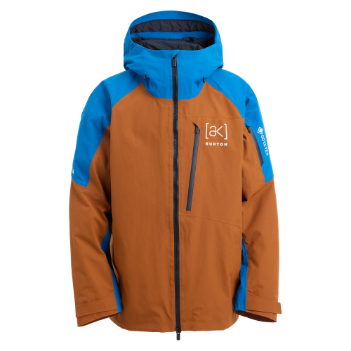 Men's Burton [ak] Cyclic GORE-TEX 2L chestnut marron / blue teal ski / snow jacket