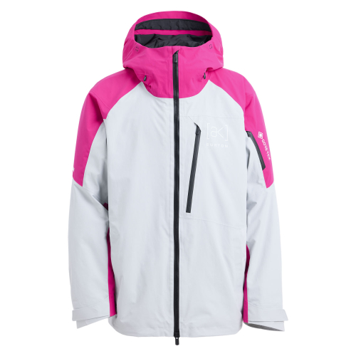 Men's Burton [ak] Cyclic GORE-TEX 2L very berry / gray cloud ski / snow jacket