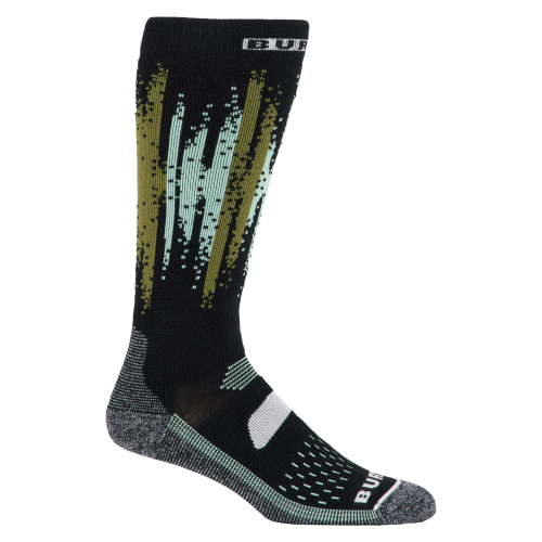 Chaussettes de ski/snow Burton Performance Midweight soft sage stripe femme